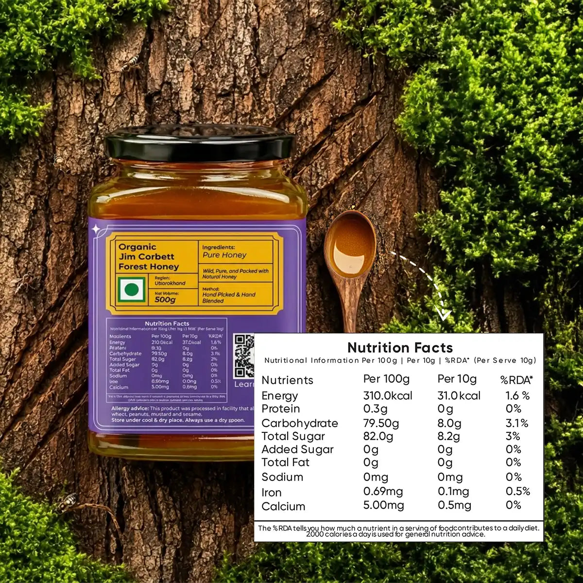 Organic Jim Corbett Forest Honey