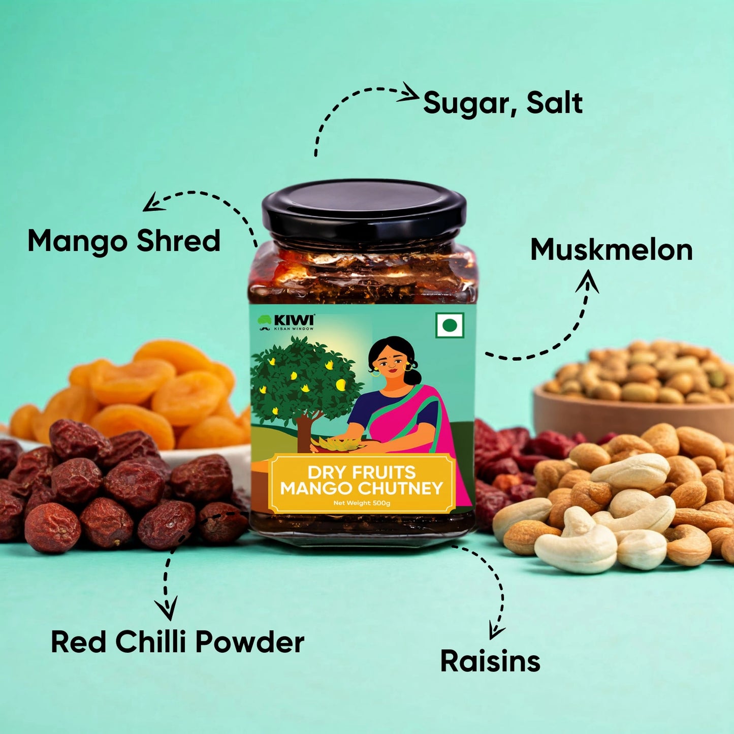 Dry Fruits Mango Chutney