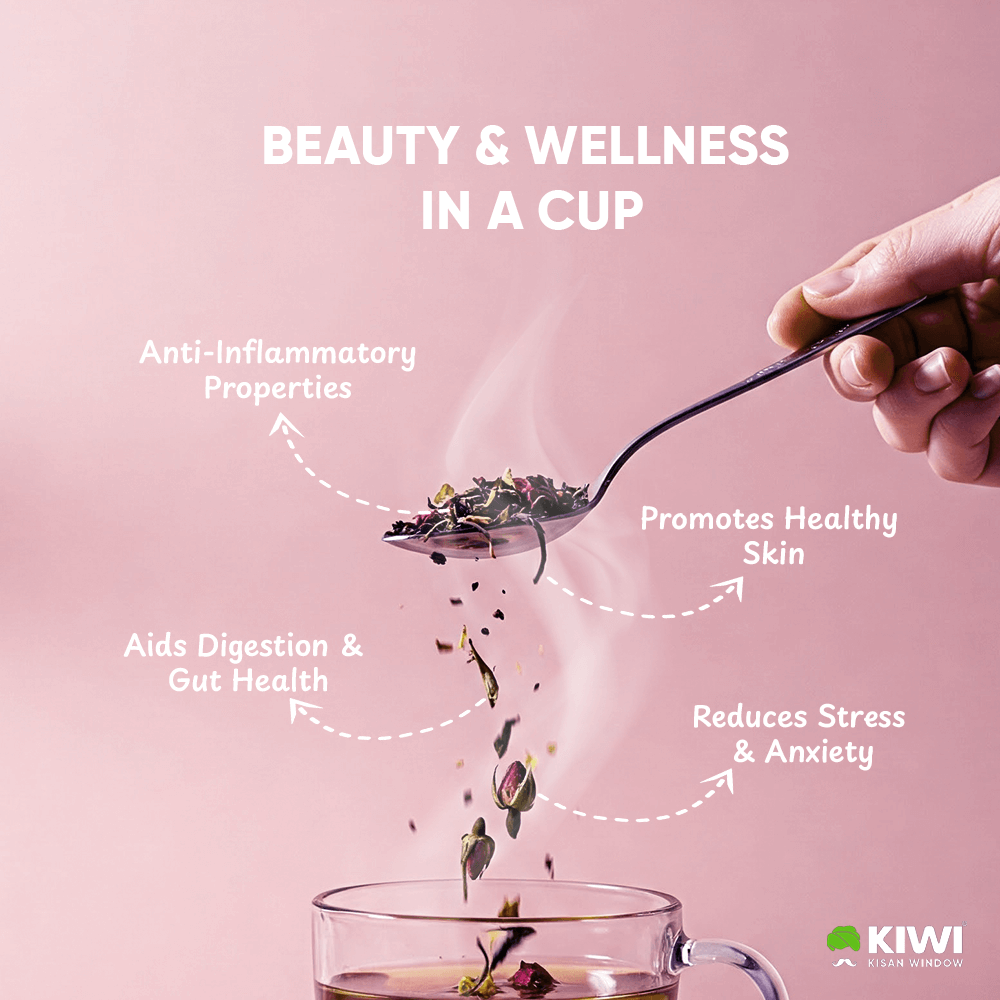 Rose Flower Tea