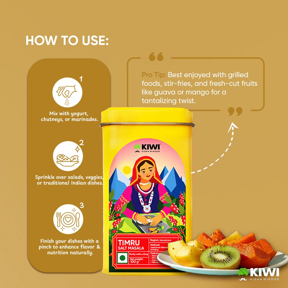 Sizzled Himalayan Timru Masala Seasoning