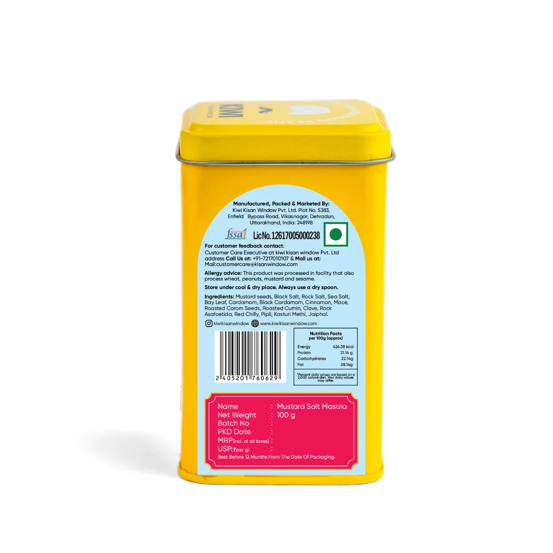 Mustard Masala Seasoning