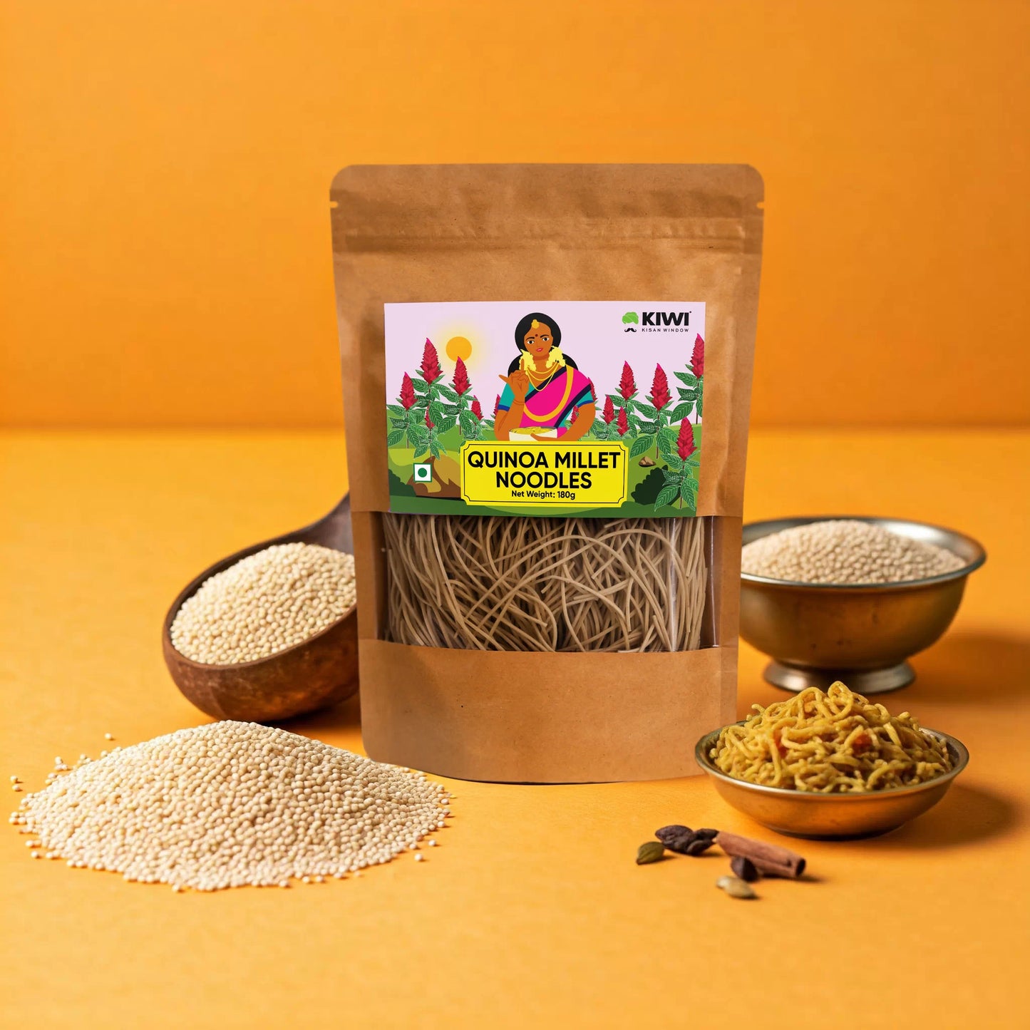 Quinoa Millet Noodles