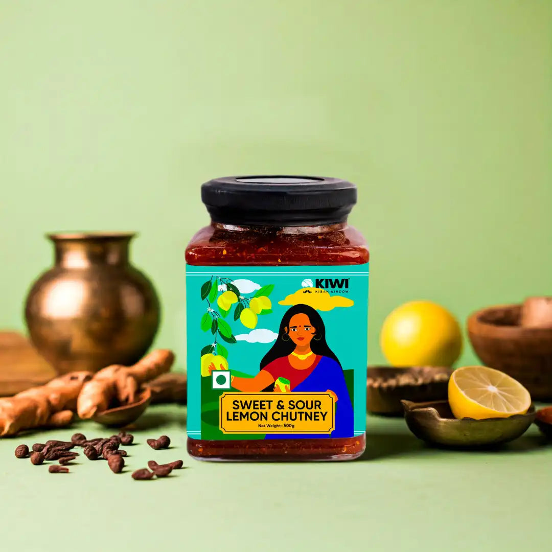 Sweet & Sour Lemon Chutney