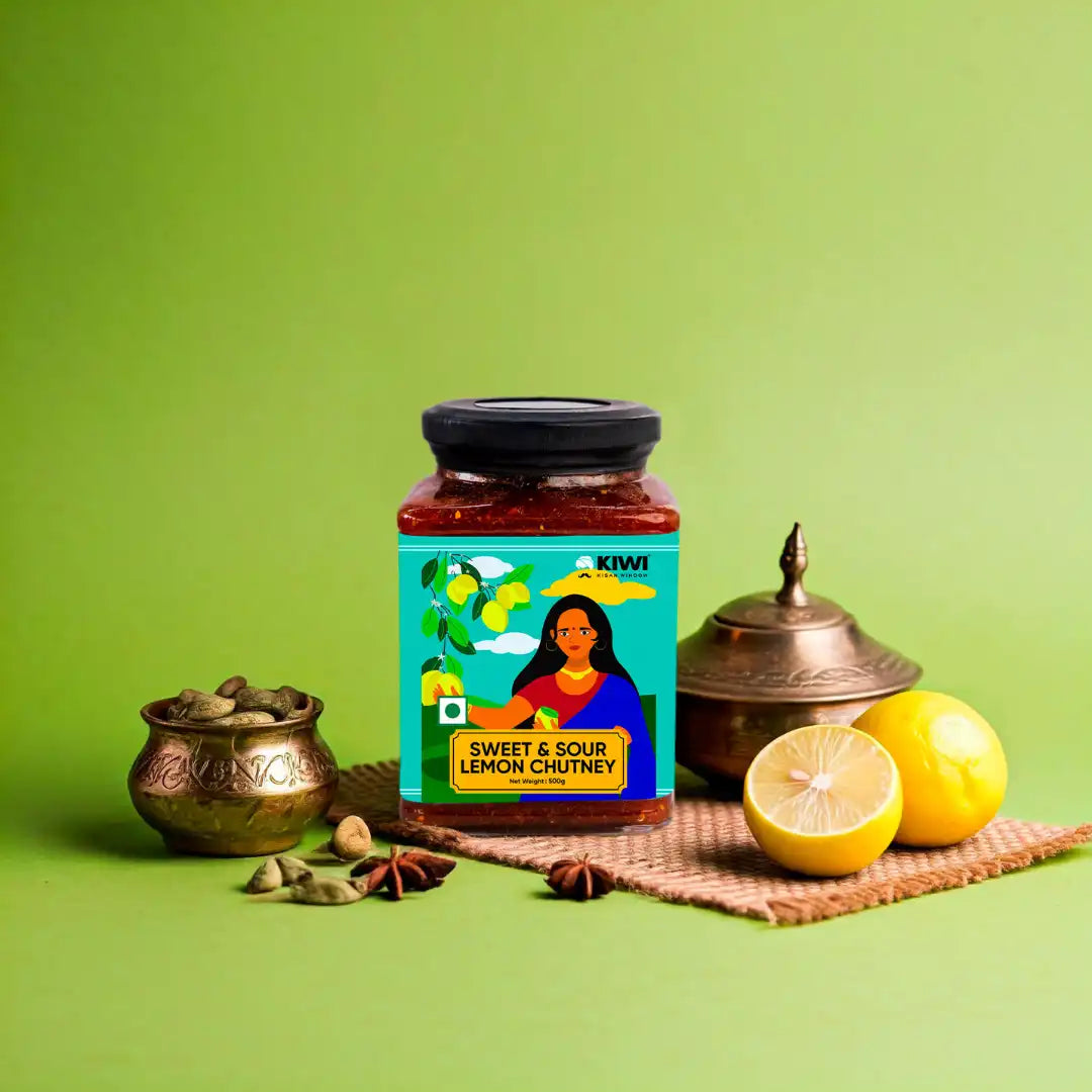 Sweet & Sour Lemon Chutney