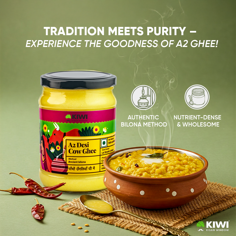 Jim Corbett Honey and A2 Desi Cow Ghee Bundle