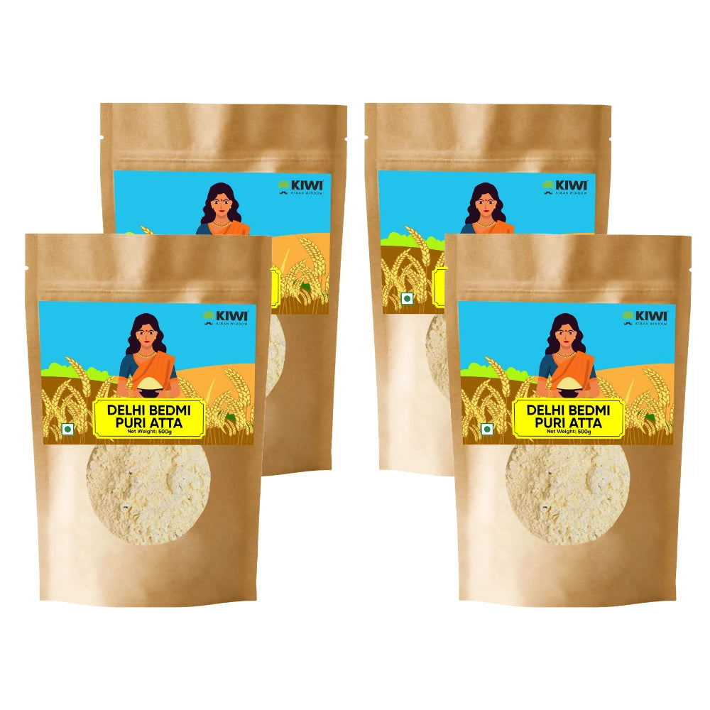 Delhi Bedmi Puri Atta