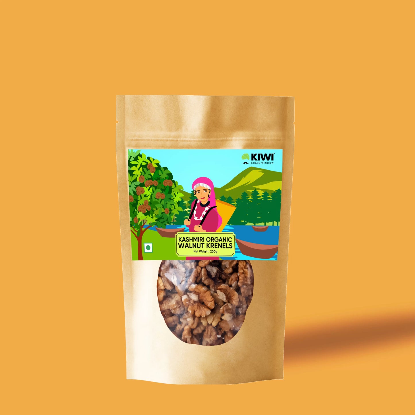 Kashmiri Organic Walnut Kernels (Single Tree)