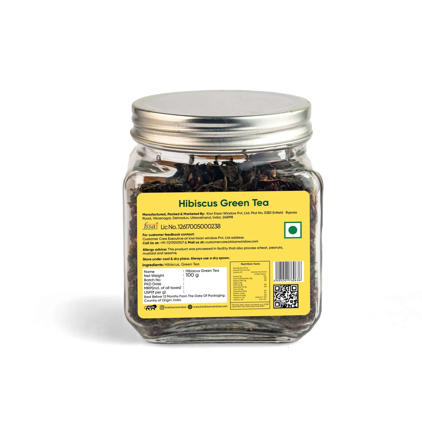 Hibiscus Green Tea