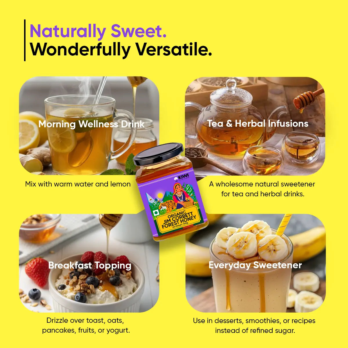 Organic Jim Corbett Forest Honey
