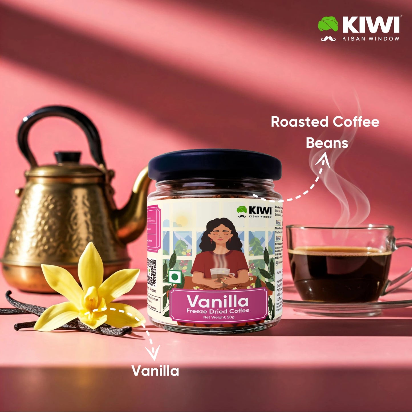 Vanilla Freeze Dried Coffee