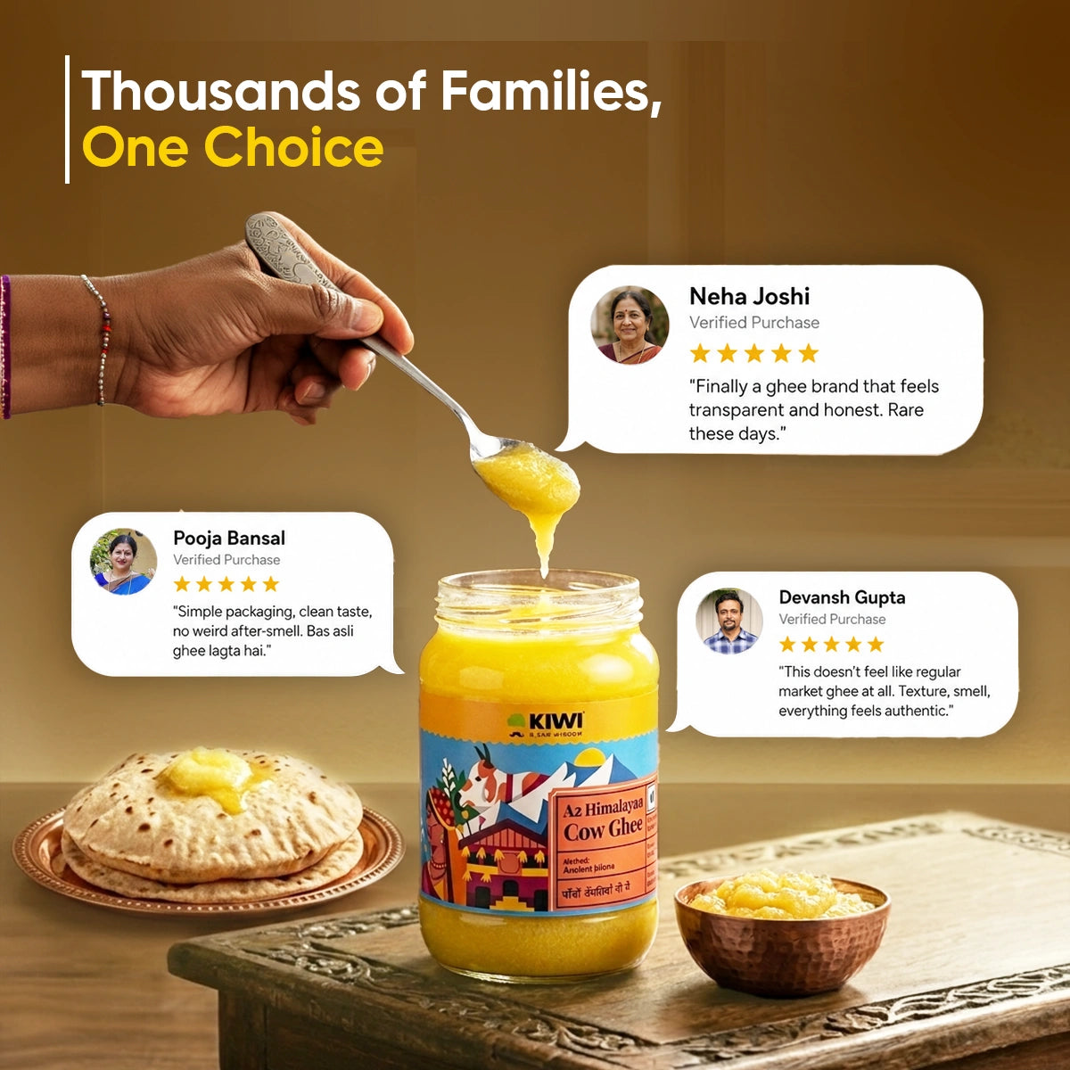 A2 Brahmi Cow Ghee