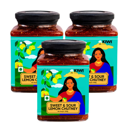 Sweet & Sour Lemon Chutney