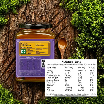 Organic Jim Corbett Forest Honey