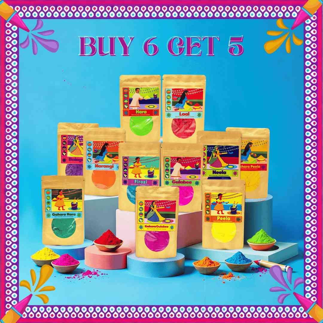 KIWI Holi 11 Herbal Gulaal Collection