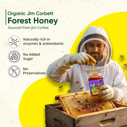 Organic Jim Corbett Forest Honey