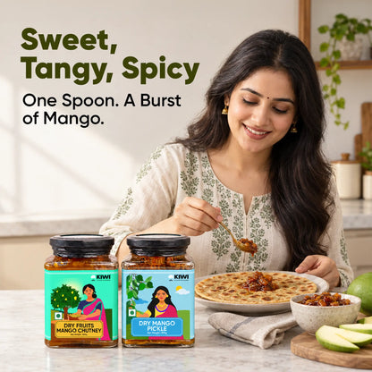 Mango Pickle & Chutney Combo – Sweet, Tangy & Spicy Duo