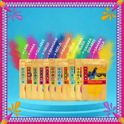 KIWI Holi 11 Herbal Gulaal Collection