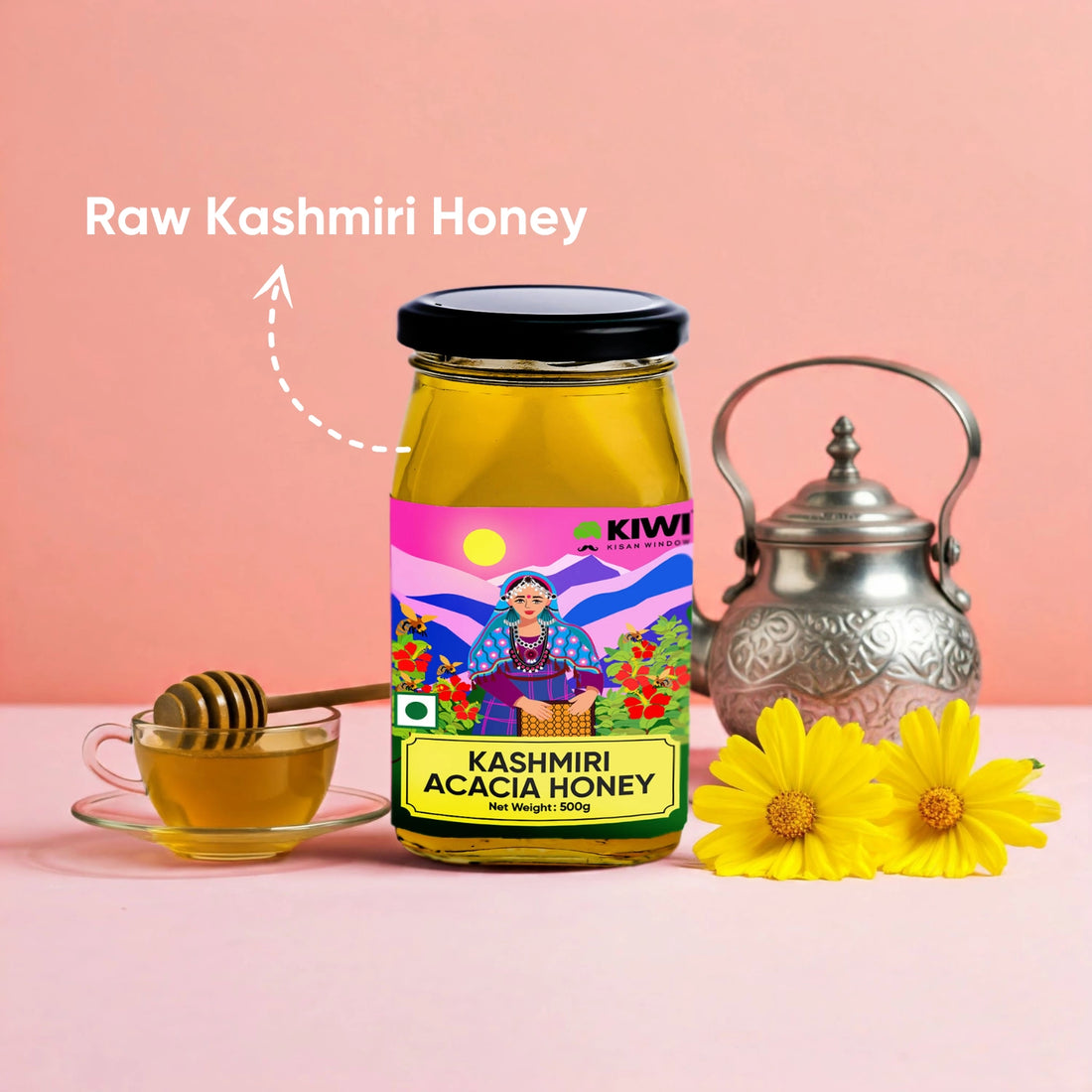 Kashmiri Acacia Honey | 100% Pure and Natural Sweetener