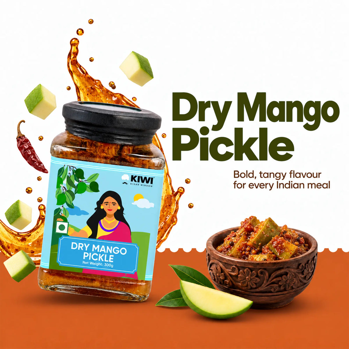 Mango Pickle & Chutney Combo – Sweet, Tangy & Spicy Duo