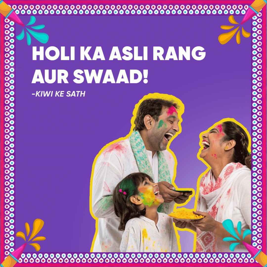 KIWI Holi 5 Herbal Gulaal Collection