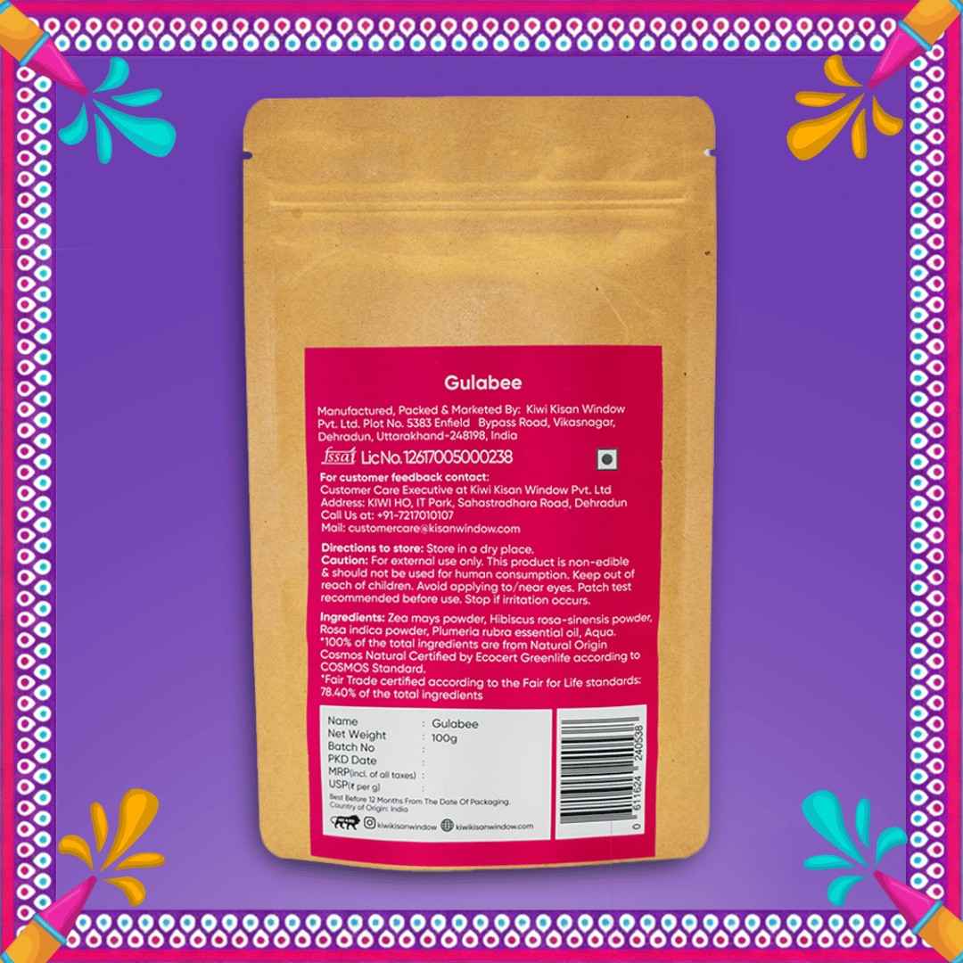 KIWI Holi 5 Herbal Gulaal Collection