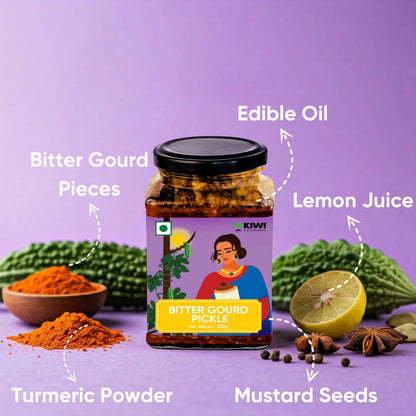 Karela Pickle (Bitter Gourd)