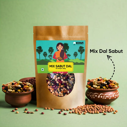 Mix Sabut Dal (Moong, Masoor, Urad & Chana)