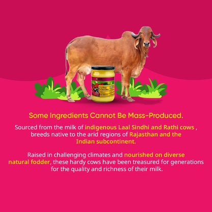 Best Selling Duo ( 1 A2 Desi Cow Ghee + 2 Sea Buckthorn Berry Jam )