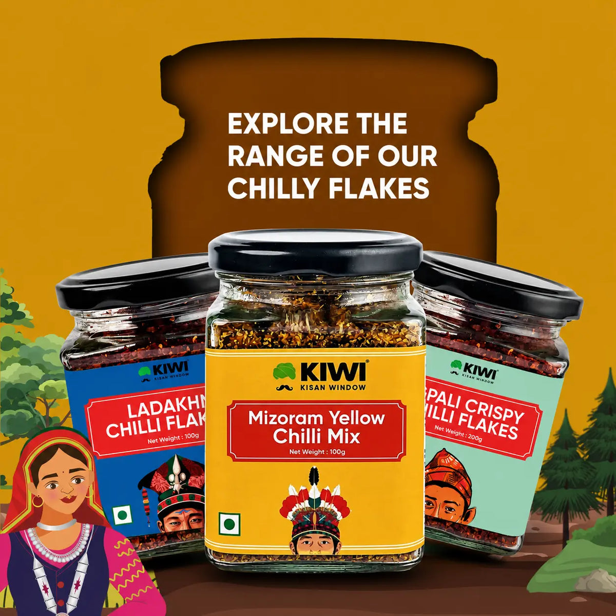 Mizoram Yellow Chilli Mix