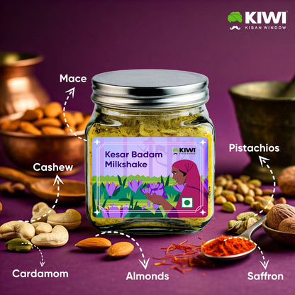 Kesar Badam Milk Shake