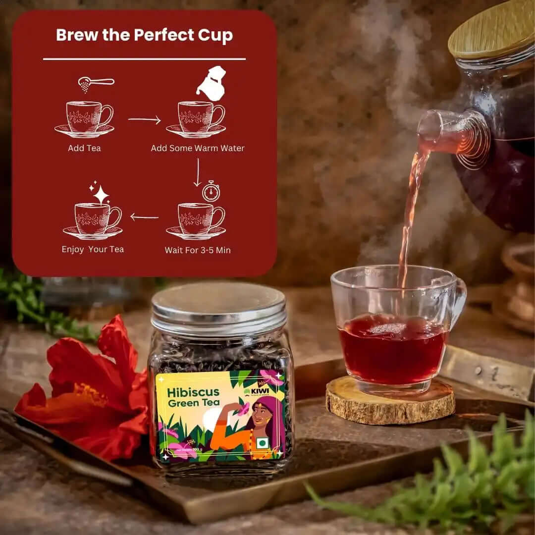 Hibiscus Green Tea