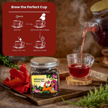 Hibiscus Green Tea