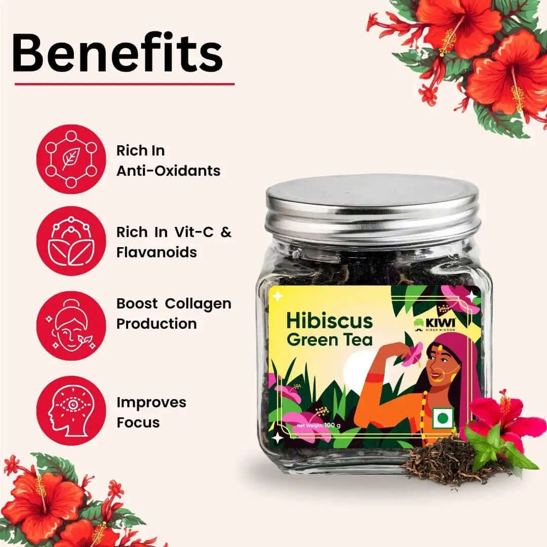 Hibiscus Green Tea