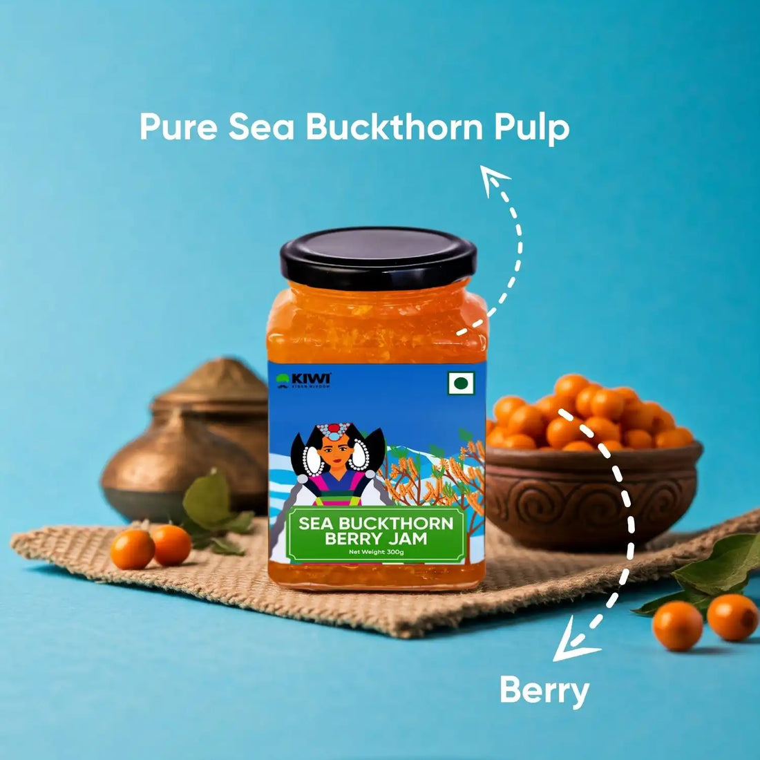 Seabuckthorn Jam | Tangy and Nutrient-Rich Spread