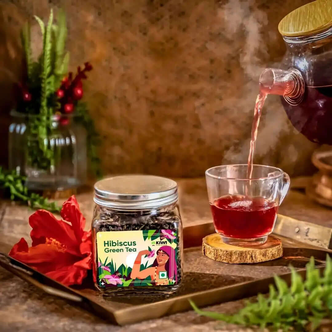 Hibiscus Green Tea