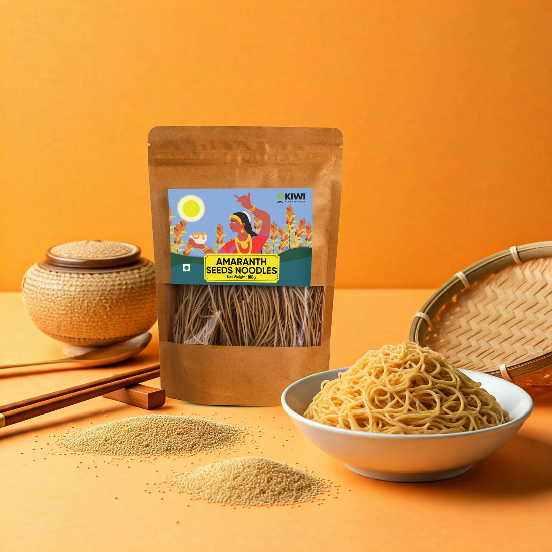 Amaranth Seed Noodles | Ready to Cook