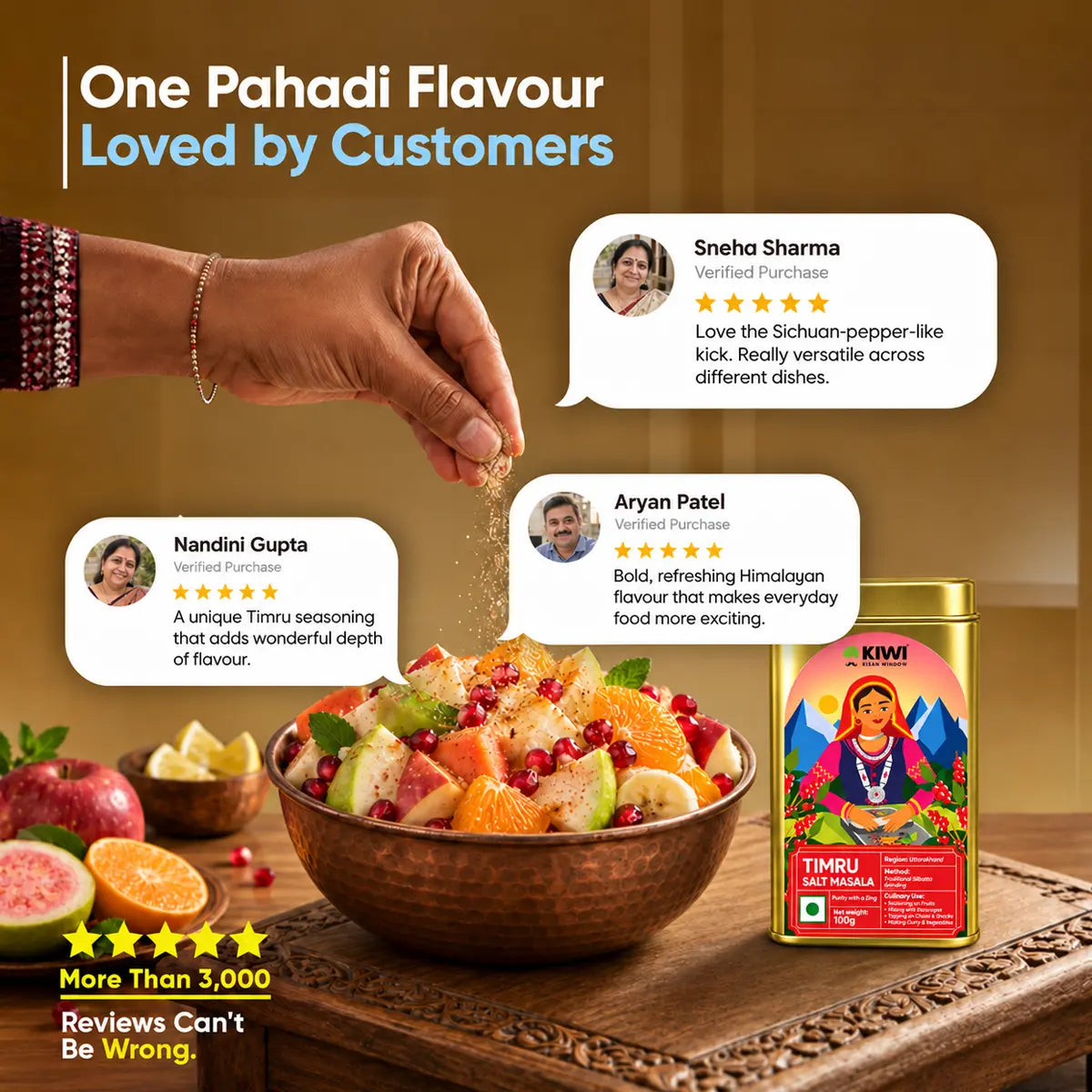 Sizzled Himalayan Timru Masala Seasoning