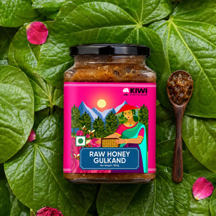 Raw Honey Gulkand (Damas Rose)