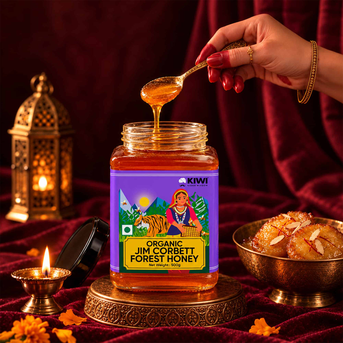 Organic Jim Corbett Forest Honey