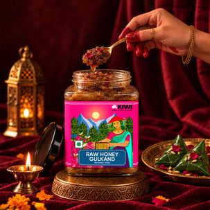 Raw Honey Gulkand (Damas Rose)