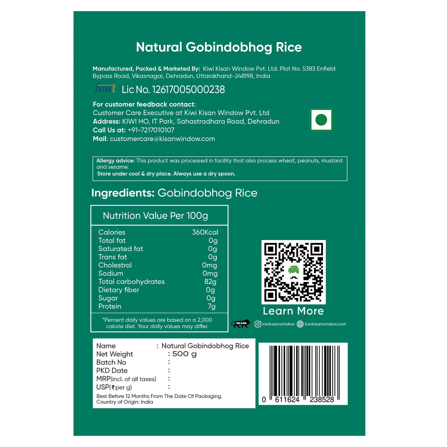 Natural Gobindobhog Rice