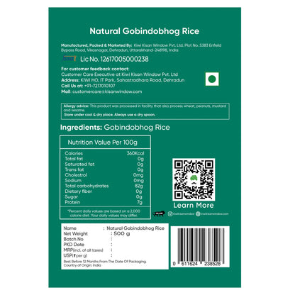 Natural Gobindobhog Rice