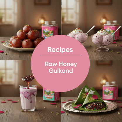 Rose Honey Gulkand (Damas Rose)