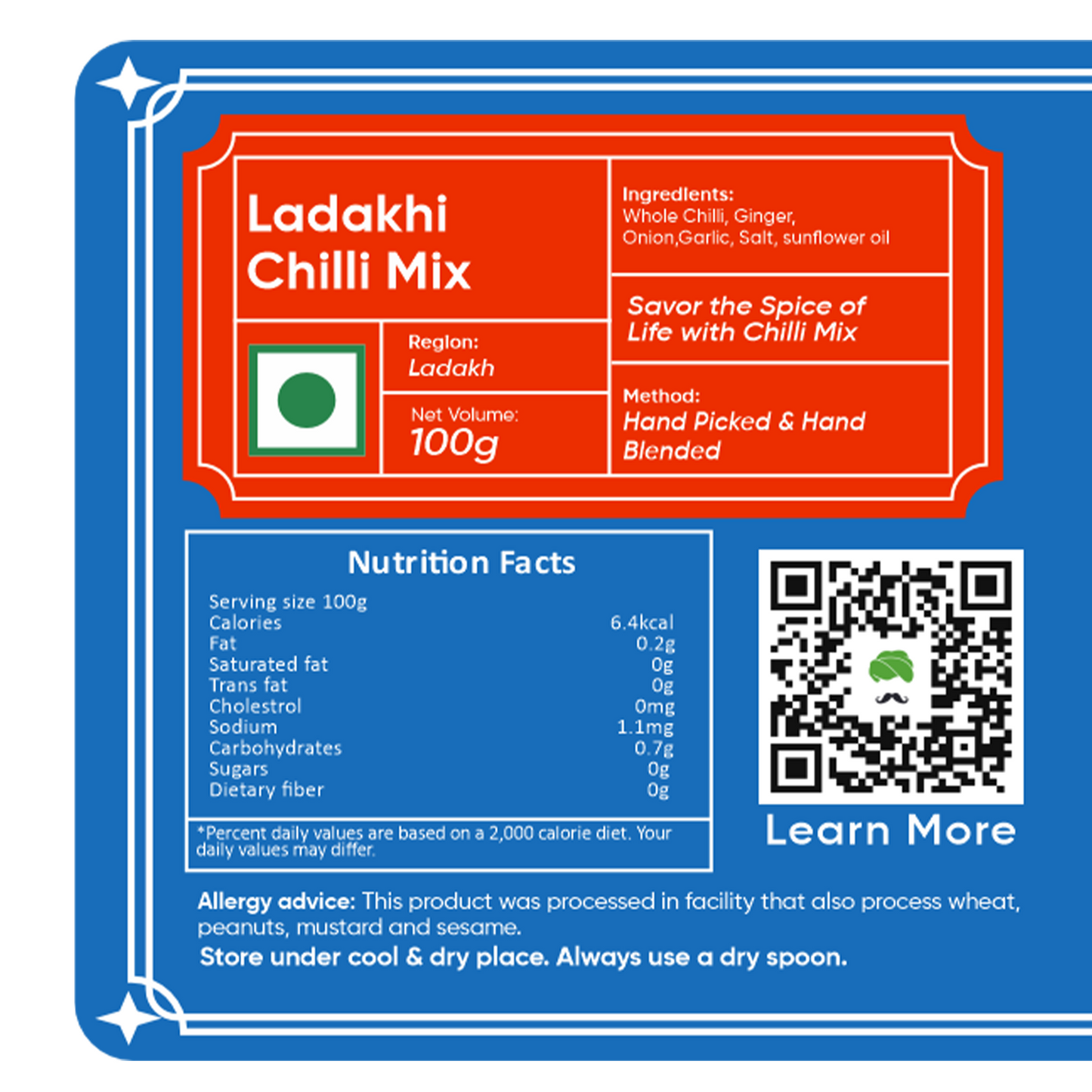 Authentic Ladakhi Chili Mix