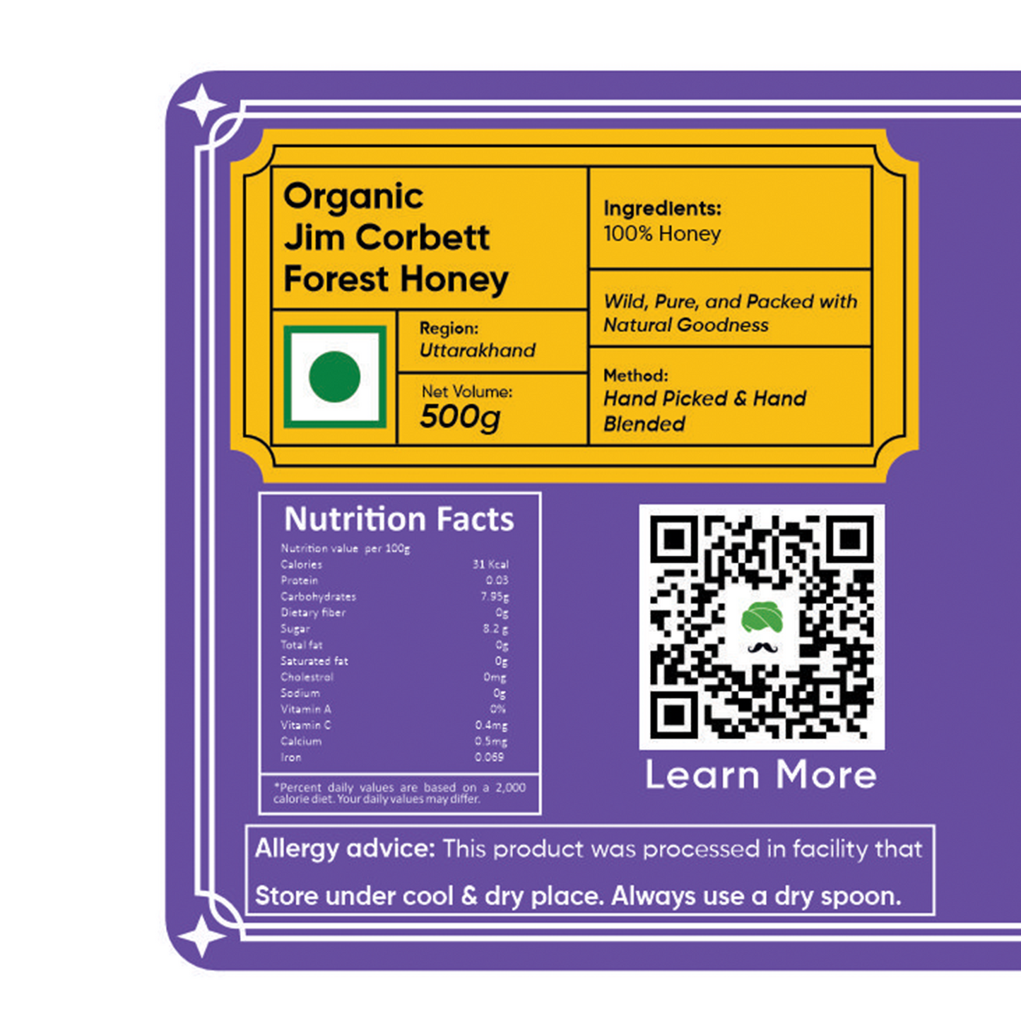 Himalayan Health Pack ( 1 Jim Corbett Honey + 1 Seabuckthorn jam )