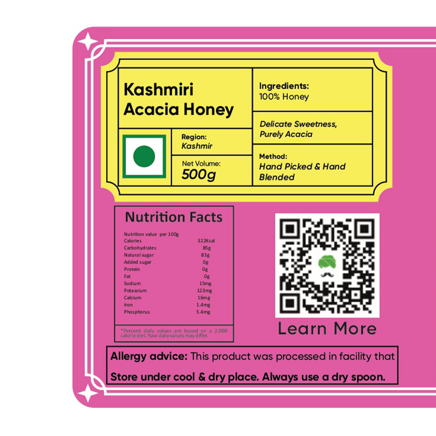 Kashmiri Acacia Honey