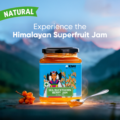Fruit & Nut Wellness Pack ( 2 Sea Buckthorn Berry Jam + 2 Dry Fruits Mango Chutney )
