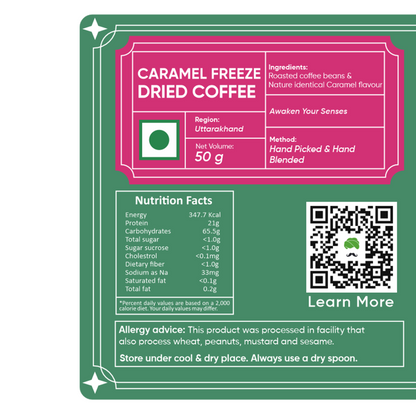 Caramel Freeze Dried Coffee
