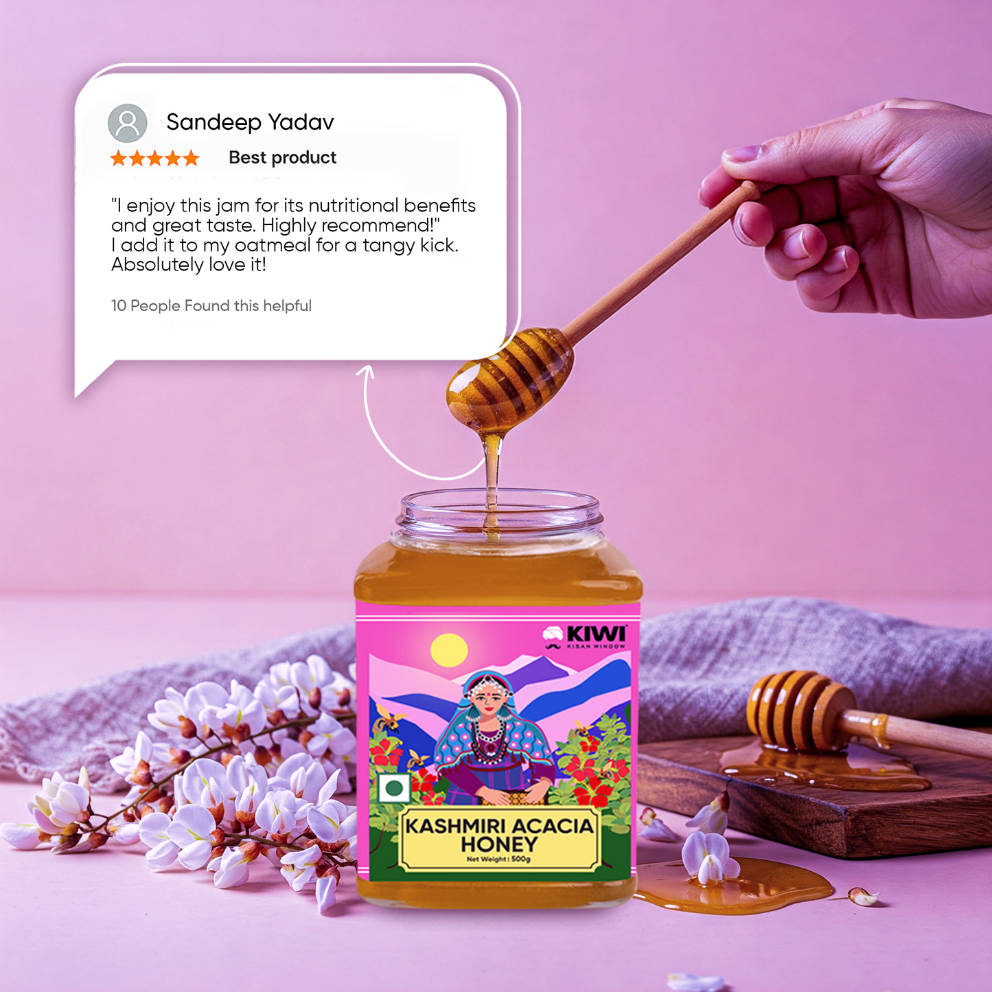 Kashmiri Acacia Honey