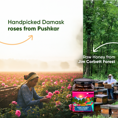 Rose Honey Gulkand (Damas Rose)